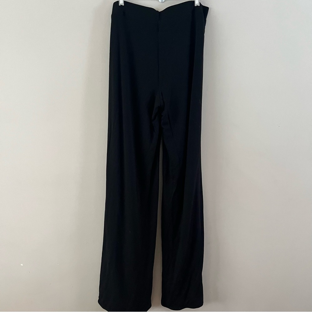 Naked wardrobe wide leg lounge pants ladies size 2X black - Picture 5 of 10